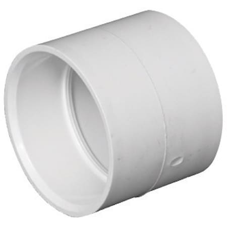 Charlotte Pipe And Foundry Charlotte Pipe Schedule 40 2 in. Hub X 2 in. D Hub PVC Coupling 1 pk PVC001001000
